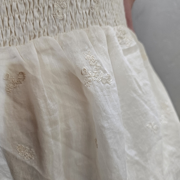 Love, Olive Co Alessandra Dress-Cream - Picture 3 of 8